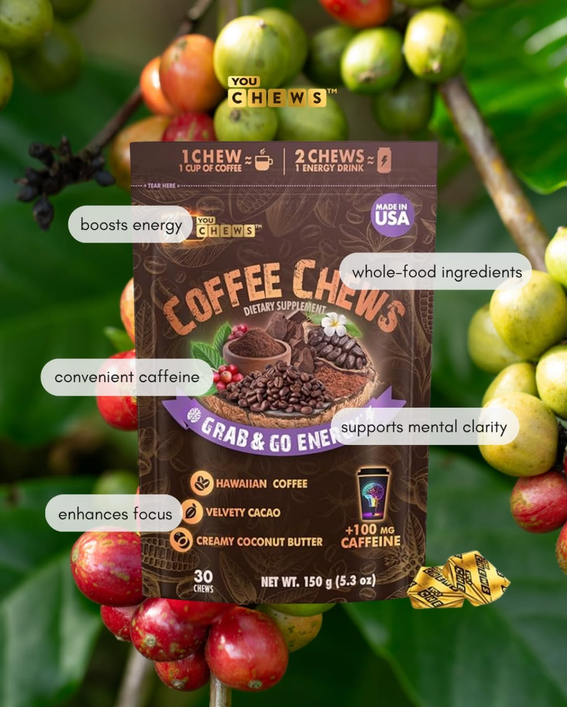 Coffee Chews vs. Coffee: Which Gives You Better Energy?